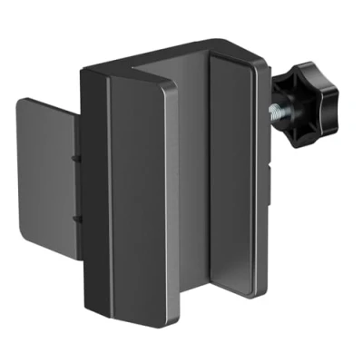 Afbeelding van MaxTrack NVZ5L Klembare stekkerstrips, tafelpoothouder, innovatief ontwerp voor gemakkelijke toegang, eenvoudige installatie zonder gereedschap, houder stekkerdoos, tafelpoot