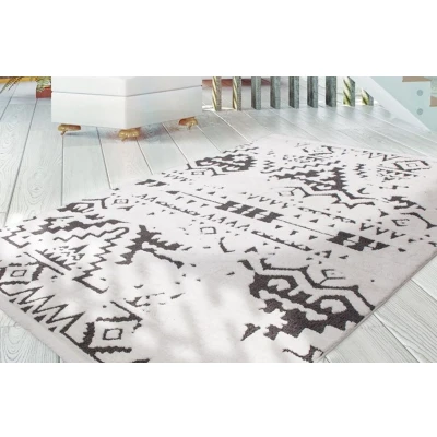 Afbeelding van Kayoom Agadir 110 Wit / Zwart 200cm x 290cm