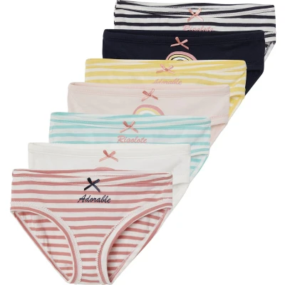 Afbeelding van Vertbaudet Set van 7 meisjesslips Oeko Tex®