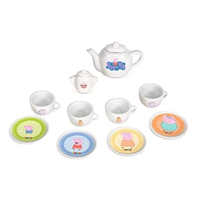 Afbeelding van Peppa Pig Porseleinen Set blauw