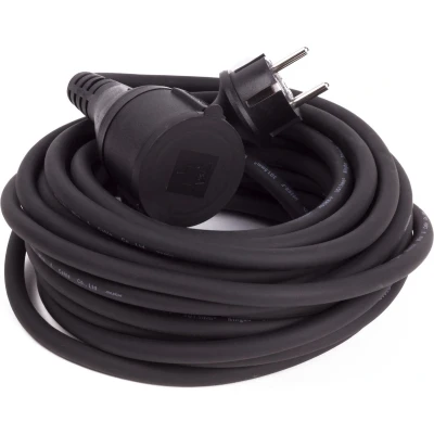 Afbeelding van Benson Verlengsnoer Rubber met Randaarde 10 meter