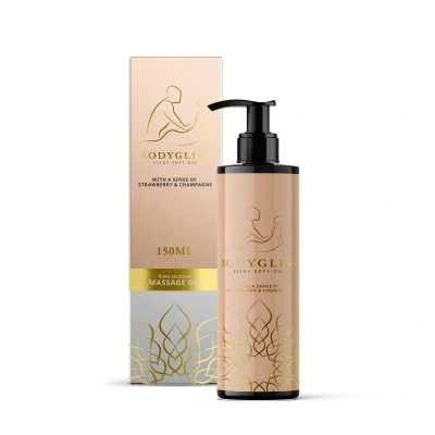 Afbeelding van Bodygliss Silky Soft Oil Strawberry &amp; Champagne 150ML