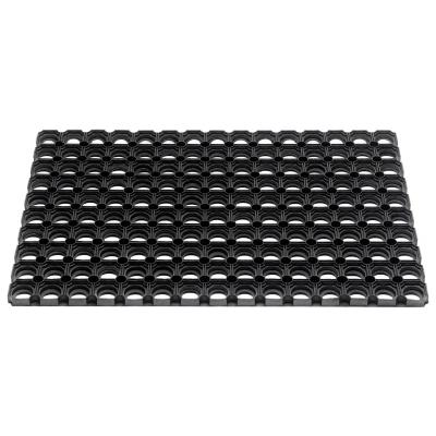 Afbeelding van Deurmat open rubber ringmat 40 x 60 cm