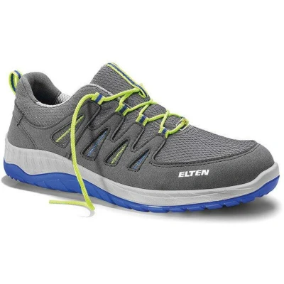 Afbeelding van ELTEN Maddox EL 729551 Veiligheidsschoenen Voor Mannen en Vrouwen, ISO 20345, EU 43, Grijs Blauw