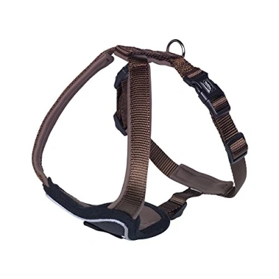 Afbeelding van Nobby Comfort tuigje Classic Preno, bruin/bruin L: 75 90 cm, B: 35 mm, 1 stuk
