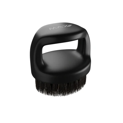 Afbeelding van Max Pro Barber Fade Brush Zwart