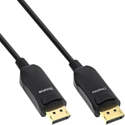 Afbeelding van InLine 17215A DisplayPort kabel 15 m Zwart