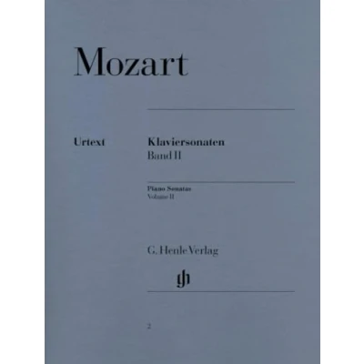 Afbeelding van Wolfgang amadeus mozart : sonates pour piano, volume 2: Besetzung: Klavier zu zwei Händen