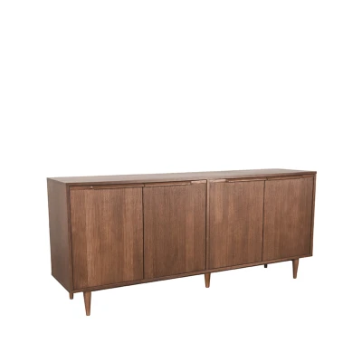 Afbeelding van LABEL51 Jule dressoir 200x49x87 cm bruin Hout