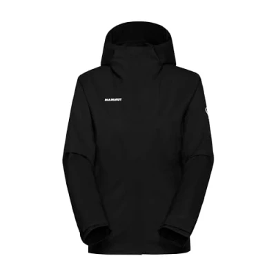 Afbeelding van Mammut Hardshelljas voor dames, uit de serie Alto, M, zwart, capuchonjas, functionele jas, van DRYtechnology 2 L, M