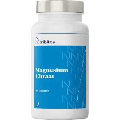 Afbeelding van 12x Nutribites Magnesium Citraat 60 tabletten