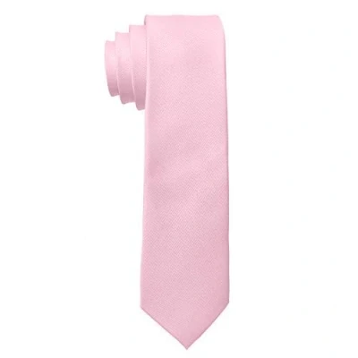 Afbeelding van MASADA heren stropdas met de hand vervaardigd &amp; zorgvuldig verwerkt 6 cm breed Pastel roze
