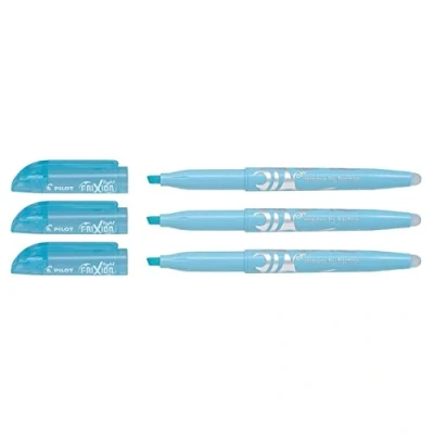 Afbeelding van Pilot Frixion Light pastelblauw set van 3