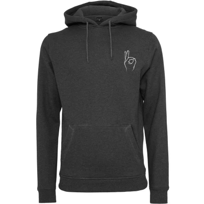 Afbeelding van Mister Tee Easy Sign Hoodie/trui M Grijs