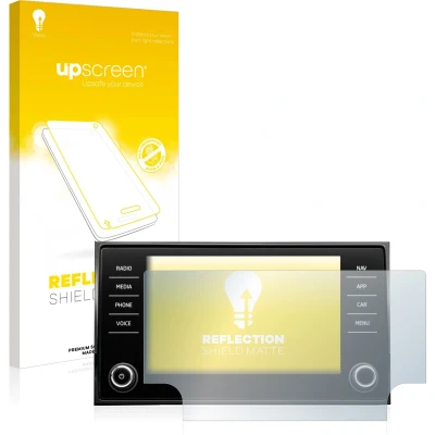 Afbeelding van upscreen Screenprotector voor Skoda Karoq Amunds Sportline 2021 Infotainment System Folie Beschermfolie anti glare matte