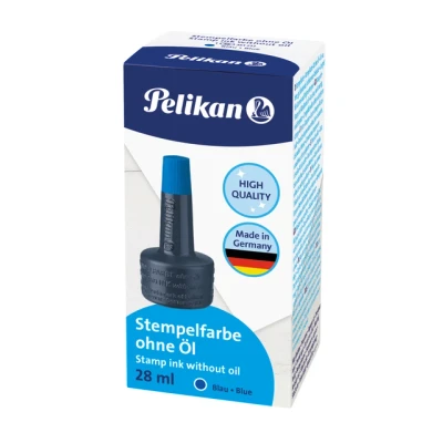 Afbeelding van Stempelinkt Pelikan flacon 28ml blauw