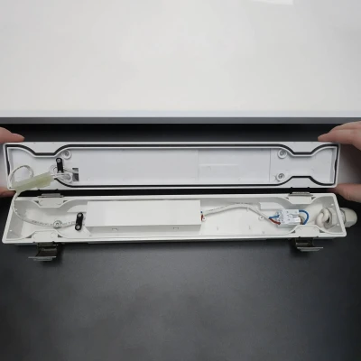 Afbeelding van Müller Licht Led Batten 60cm Aquafix 20w 4000k Ip65 LEDdirect.nl