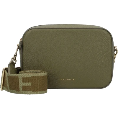 Afbeelding van Coccinelle TEBE Schoudertas, Dames, Maat: One Size, Laurel green