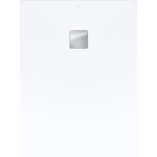 Afbeelding van Villeroy &amp; Boch Excello rechthoekige douchebak nature antraciet 1800 x