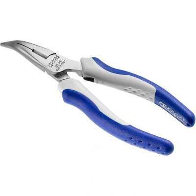 Afbeelding van EXPERT E080410 tang met half ronde bekken 40 gebogen 200 mm