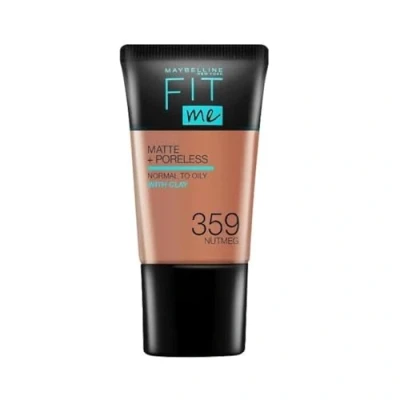 Afbeelding van Maybelline Fit Me Matte + Poreless Foundation 359 Nutmeg 18 ml