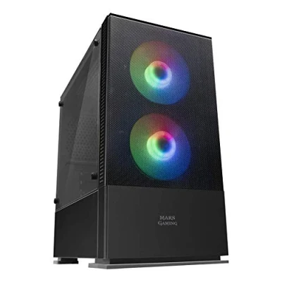 Afbeelding van Mars Gaming MCZ, Premium Compact PC Case, MicroATX, Paneel+Front Mesh, Zwart