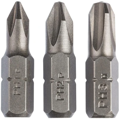 Afbeelding van Bosch Accessories 2609255964 Kruis bit PH 1, 2, 3 C 6.3 stuk(s)