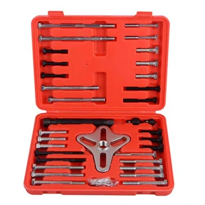 Afbeelding van 46Pcs Harmonische Balancer Puller Set, Stuurwiel Trekker, Tandwiel Crank Shaft Katrol