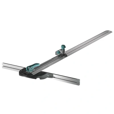 Afbeelding van Wolfcraft 4008000 T rail Met Parallelsnijder 1000mm