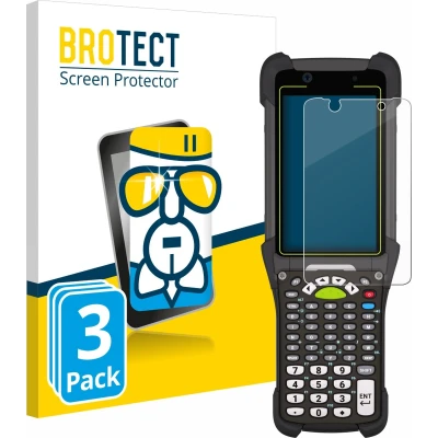 Afbeelding van BROTECT Screenprotector voor Zebra MC9400 Folie Beschermfolie Beschermglas transparant (3 Stuks)