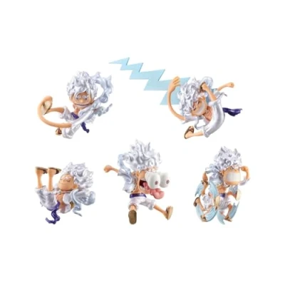 Afbeelding van Banpresto Actiefiguur Monkey D. Luffy Gear5 One Piece World Collectable Special Metallic kleur Ver. 7 cm BP89861P meerkleurig verzamelfiguur ideaal voor anime fans