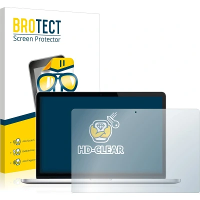 Afbeelding van BROTECT Screenprotector voor Apple MacBook Pro Retina 15&quot; 2013 Folie Beschermfolie transparant