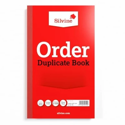Afbeelding van Silvine Duplicaat Bestelboek