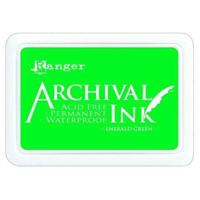 Afbeelding van Ranger Archival Ink pad emerald green AIP30447