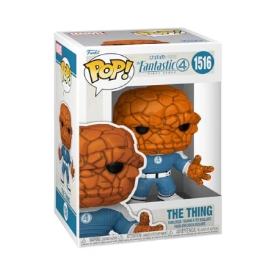 Afbeelding van Funko Pop! Marvel: The Fantastic Four: First Steps Thing Four (2025) Vinylfiguur om te verzamelen Cadeau idee Officiële Merchandise Speelgoed voor kinderen en volwassenen
