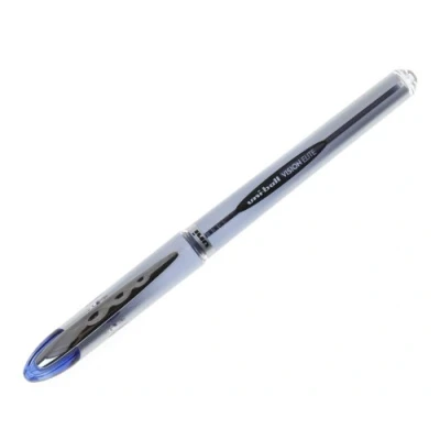 Afbeelding van Uni ball UB 200 Vision Elite Medium Rollerball pennen, 0,8 mm bal, blauwe gel, 12 stuks