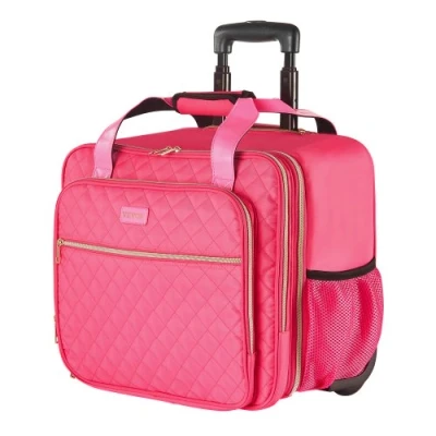 Afbeelding van VEVOR Laptop Notebook Trolley Aktetas Notebooktas 425x260x410mm Roze