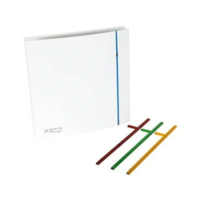 Afbeelding van S&amp;P Silent design 3C 100 CZ toilet /badkamerventilator