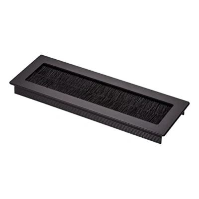 Afbeelding van SOTECH 1 x kabeldoorvoer Toledo van zwart geanodiseerd aluminium 200 70 mm Inbouwmaat: 190 62 15,3