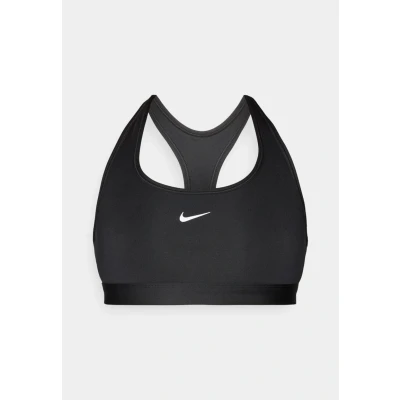 Afbeelding van NIKE Performance Swoosh light Support WOMEN&#039;S Nonpadded Sports BRA Sportbh met support, Dames, Maat: XS, Black/white