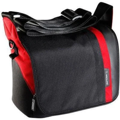 Afbeelding van Vanguard Pampas 22 Messenger Veilige en veelzijdige schoudertas 27,5x17x25,5 cm. Zwart Rood