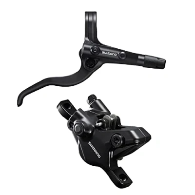Afbeelding van SHIMANO Mt410, unisex volwassen rem, zwart, één maat