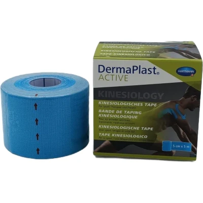 Afbeelding van DermaPlast ACTIVE Kinesiology Tape Blauw Hartmann