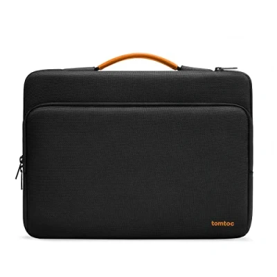 Afbeelding van tomtoc 360 Laptop Sleeve Hoes voor 15 inch New MacBook Air M3/A3114 M2/A2941 2024 2023, 15&quot; Microsoft Surface 6/5/4, Dell XPS Plus, Pro A1990 A1707, laptoptas beschermhoes