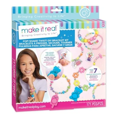 Afbeelding van MAKE IT REAL Pop Shake Twist!, creatief speelgoed