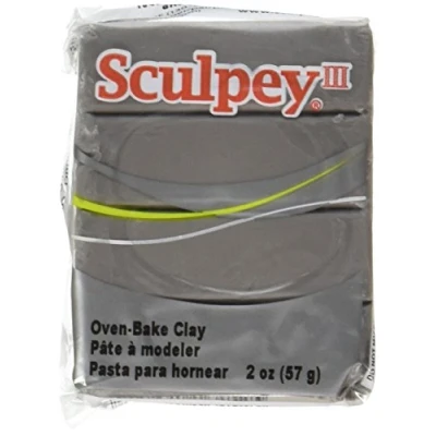 Afbeelding van Klei III éléphant grey 57 gr Sculpey