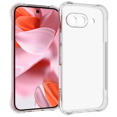 Afbeelding van Google Pixel 9A Hoesje Siliconen en TPU (zacht) imoshion Softcase/Backcover Transparant Telefoonhoesje