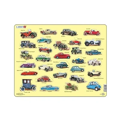 Afbeelding van Larsen Legpuzzel Maxi Oldtimers Junior Karton 30 Stukjes
