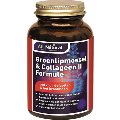 Afbeelding van All Natural Groenlipmossel &amp; Collageen Ii Formule 60tb