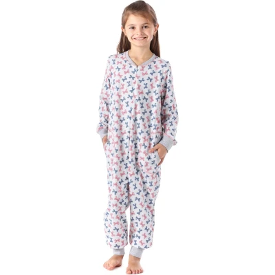 Afbeelding van Merry Style Kinder Pyjama ronde hals lange mouwen broek met zakken Katoen MS MS10 186 PJ Melange Bögen 122 128
